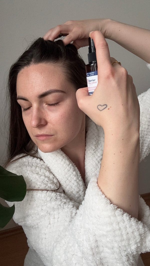 Kvitok Barrier Booster Zklidňující vlasová esence (50 ml)