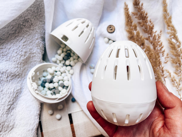 Ecoegg Prací vajíčko na bílé prádlo s vůní svěží bavlny - na 50 pracích cyklů