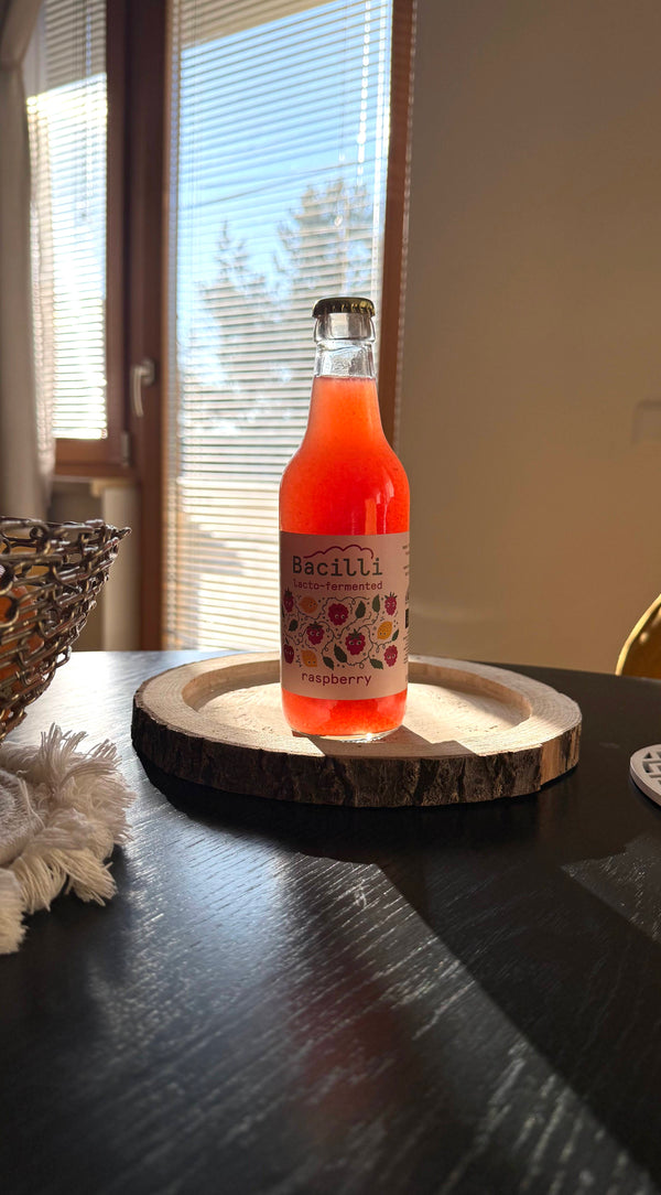 Bacilli Limonáda fermentovaná BIO - Malinovka (330 ml)