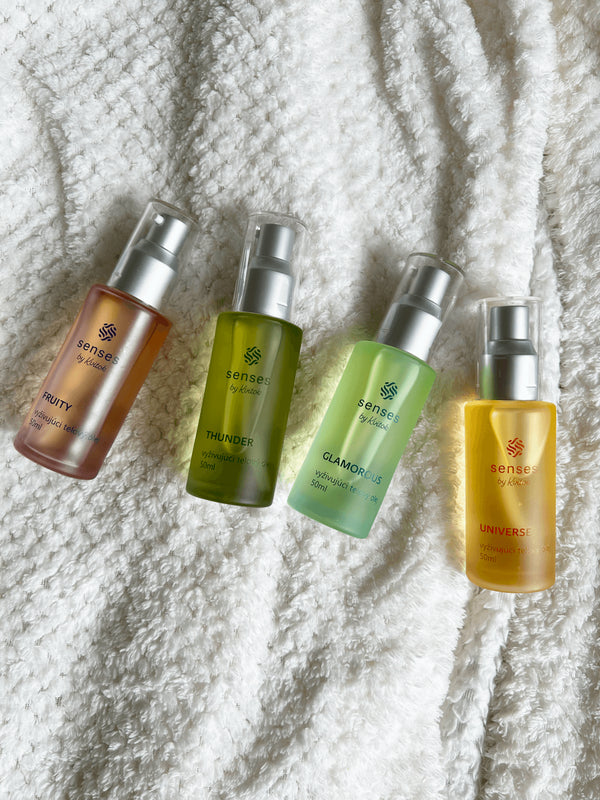 Kvitok Senses Vyživující tělový olej Thunder (50 ml)