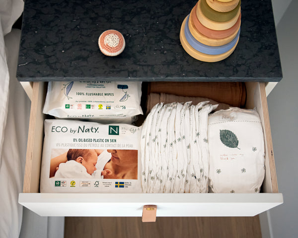 Naty Dětské vlhčené hygienické ubrousky