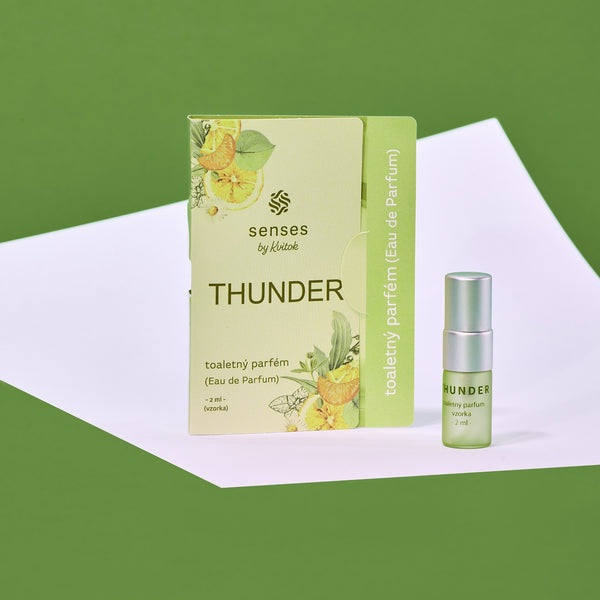 Kvitok Senses Toaletní parfém Thunder - vzorek (2 ml)
