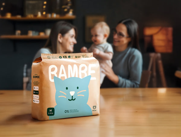 Bambe Ekoplenky - vel. M (5 - 10 kg) (36 ks)