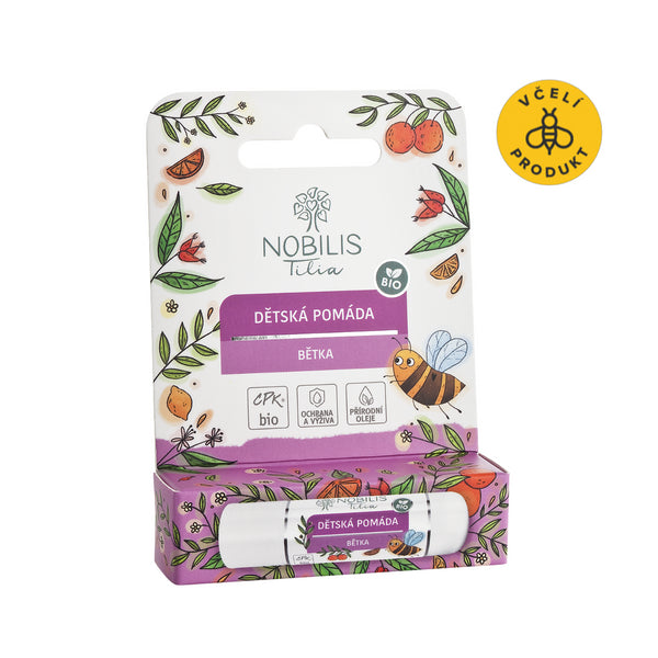 Nobilis Tilia Dětská pomáda na rty Bětka BIO (4,2 g)