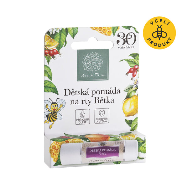 Nobilis Tilia Dětská pomáda na rty Bětka BIO (4,2 g)