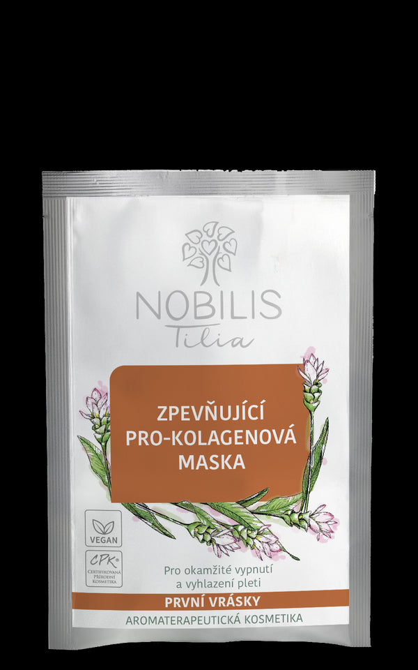 Nobilis Tilia Zpevňující pro-kolagenová maska slupovací (25 g)