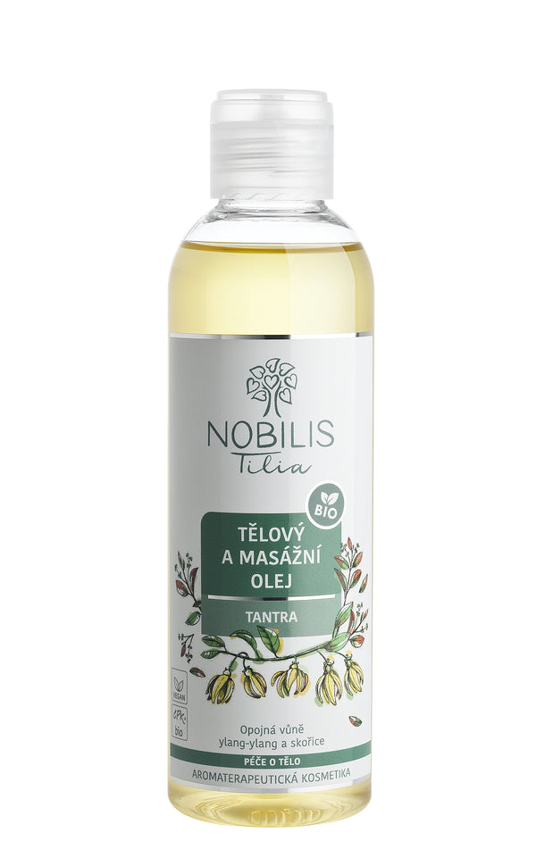 Nobilis Tilia Tělový a masážní olej Tantra BIO (200 ml)