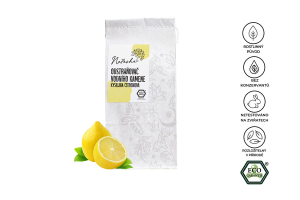 Natasha Odstraňovač vodního kamene - kyselina citronová