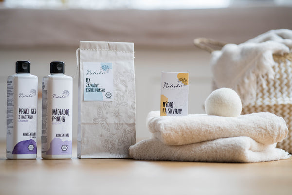 Natasha Prací gel z kaštanů bez vůně - koncentrát