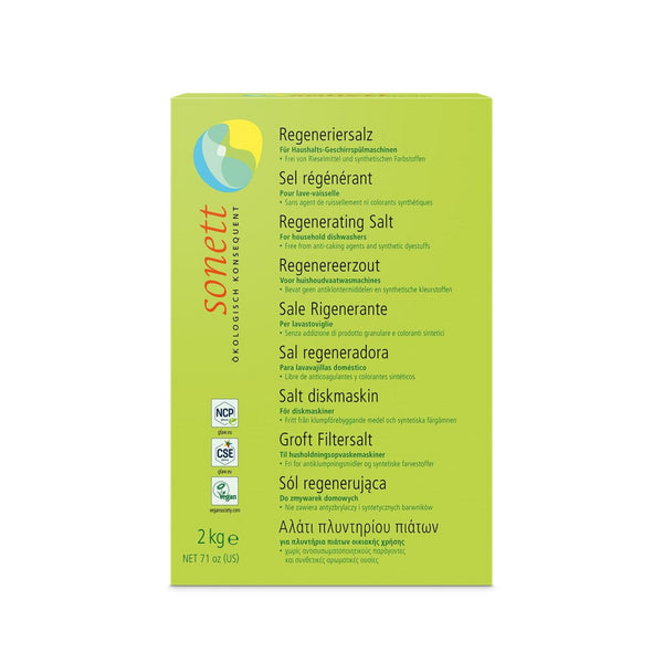 Sonett Regenerační sůl do myčky (2 kg) - pošk. obal