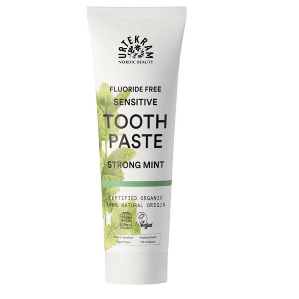 Urtekram Zubní pasta s mátou Sensitive BIO (75 ml)