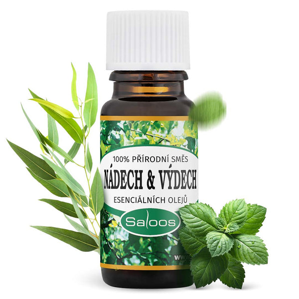 Saloos Směs esenciálních olejů Nádech & Výdech (10 ml)