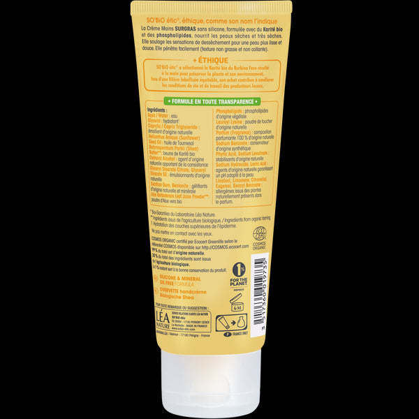 SO’BiO étic Krém na ruce ultra výživný s karité BIO (75 ml)