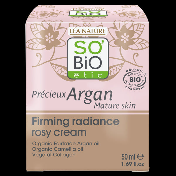 SO’BiO étic Anti-age Precieux Argan Krém růžový denní pro zpevnění GOLD BIO (50 ml)