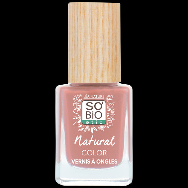 SO’BiO étic Lak na nehty - 45 růžová pivoňka (11 ml)