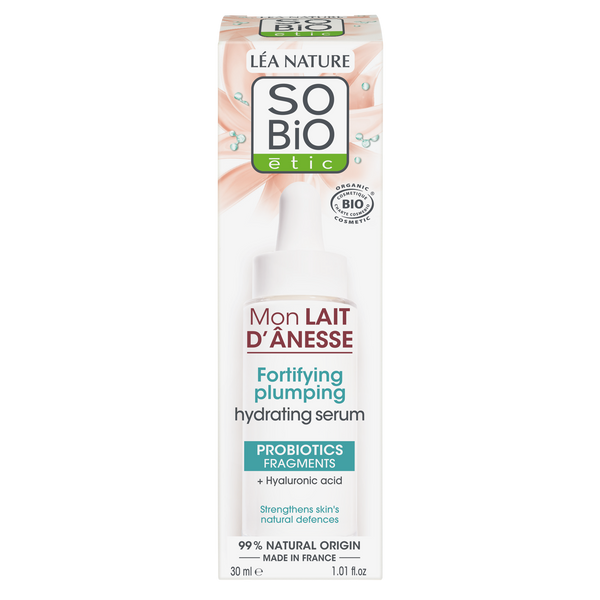 SO’BiO étic Sérum posilující hydratační s oslím mlékem BIO (30 ml)