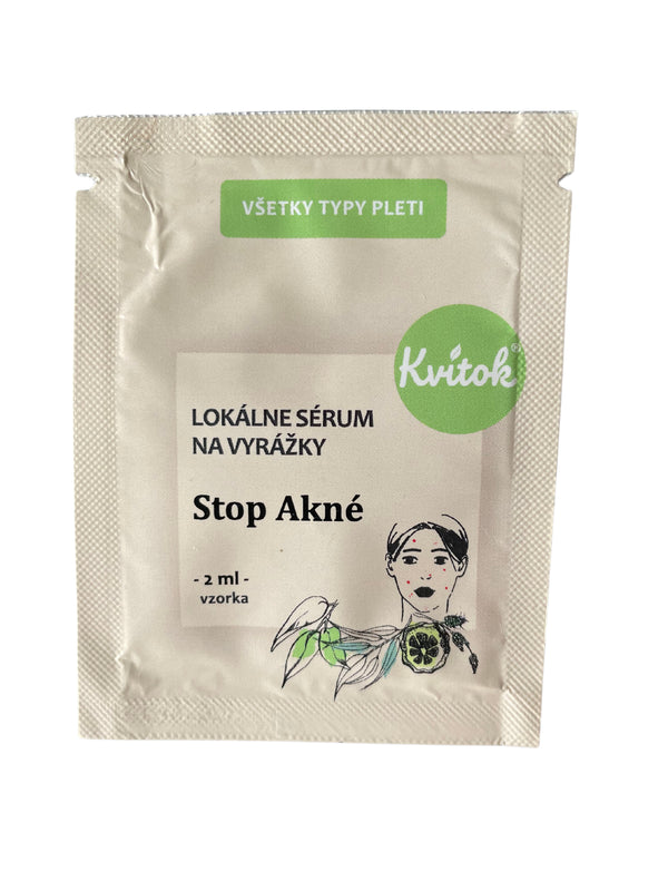 Kvitok SOS Lokální sérum STOP Akné - vzorek (2 ml)