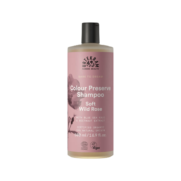 Urtekram Šampon se šípkovou růží pro barvené vlasy BIO