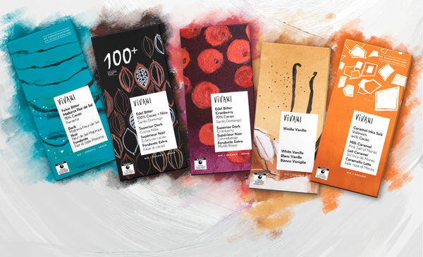 Vivani Čokoláda hořká s brusinkami BIO (80 g)