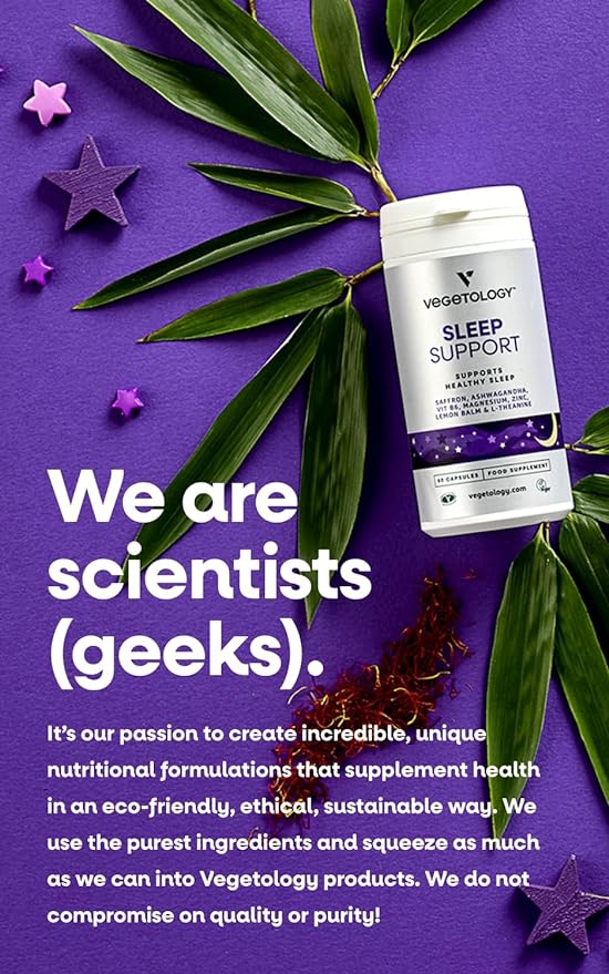 Vegetology Sleep Support - přírodní podpora spánku (60 kapslí)