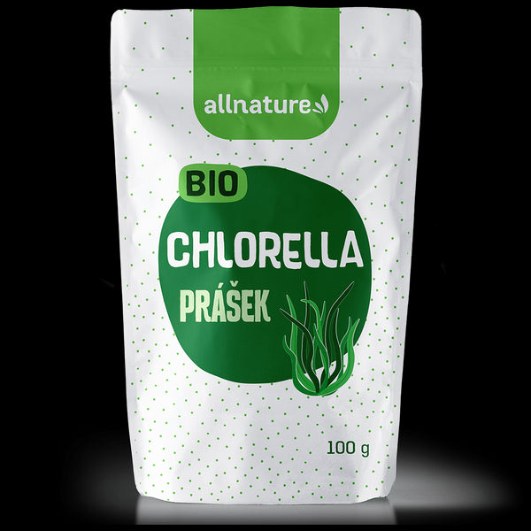 Allnature Chlorella prášek BIO (100 g)