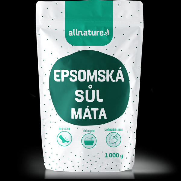Allnature Epsomská sůl Máta (1 kg)