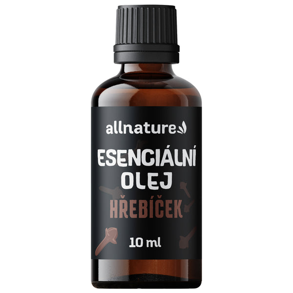 Allnature Esenciální olej Hřebíček (10 ml)