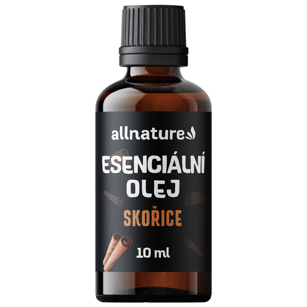 Allnature Esenciální olej Skořice (10 ml)
