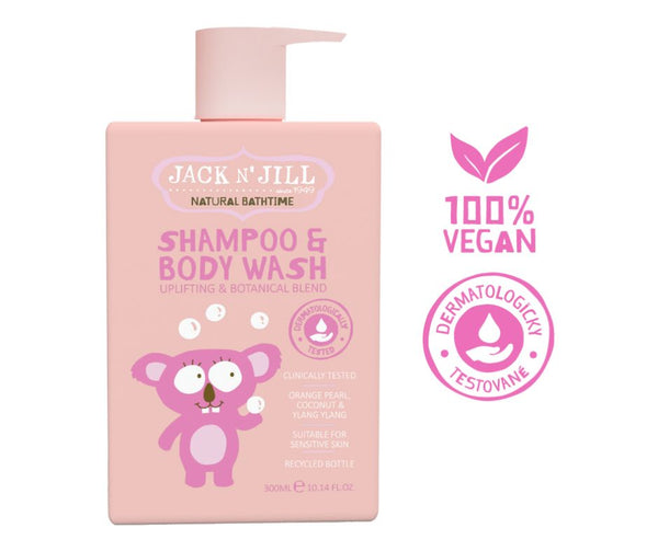 Jack n' Jill Dětský šampon a sprchový gel (300 ml)