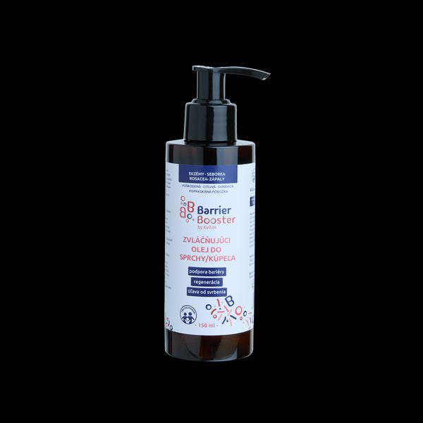 Kvitok Barrier Booster Zvláčňující olej do sprchy a koupele (150 ml)