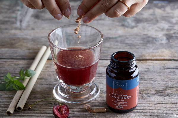 Terranova Health Brusinky sušené mrazem 300 mg BIO (50 kapslí)