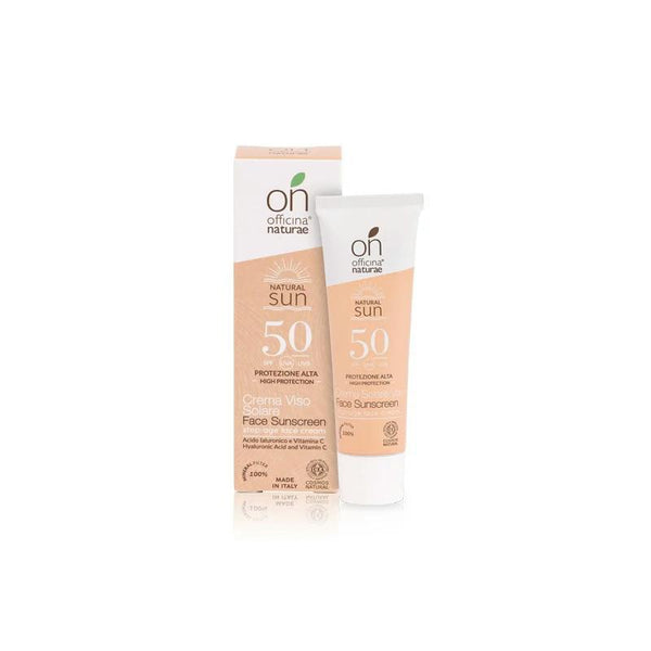 Officina Naturae Opalovací krém na obličej SPF 50 - zpevňující (30 ml)