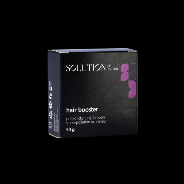 Kvitok Solution Prebiotický tuhý šampon s anti-pollution ochranou Hair Booster (50 g)
