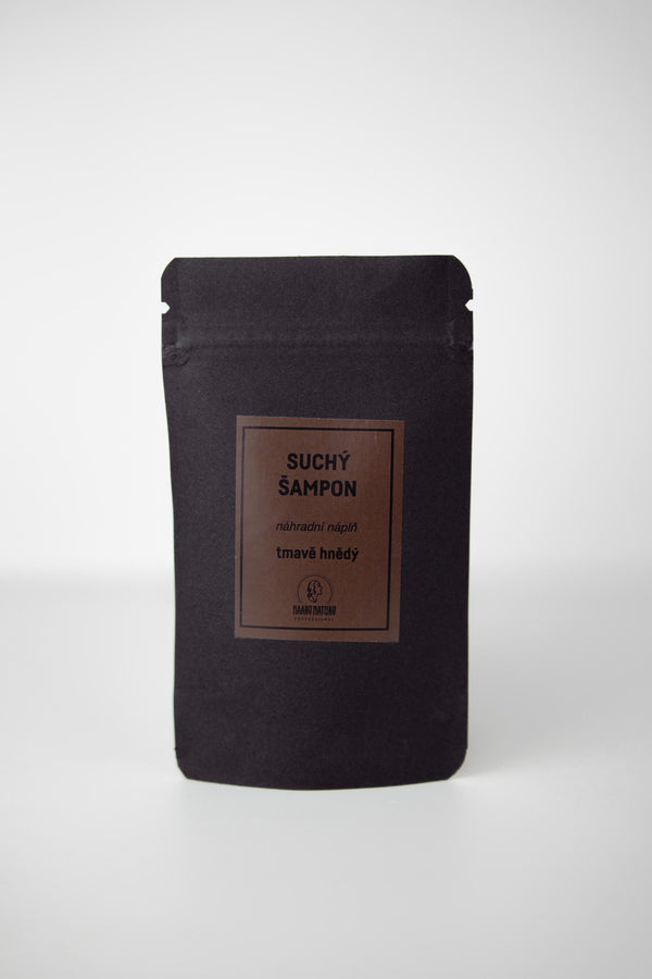 Haaro Naturo Suchý šampon HNĚDO ČERNÝ - náhradní náplň (50 g)