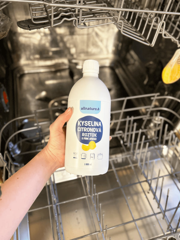 Allnature Kyselina citronová - roztok (1 l)