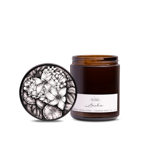 Svíčkuj Vonná svíčka - Láska (180 ml)