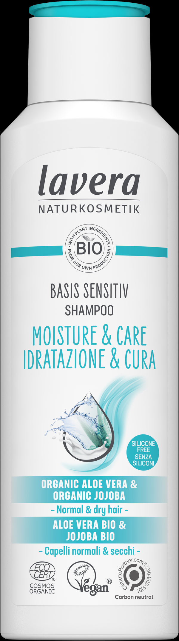 Lavera Basis Sensitive Hydratační šampon Moisture & Care BIO (250 ml)