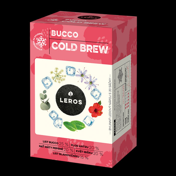 LEROS Bylinná směs Bucco Cold Brew - nálev. sáčky (20 x 1,5 g)