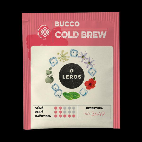 LEROS Bylinná směs Bucco Cold Brew - nálev. sáčky (20 x 1,5 g)