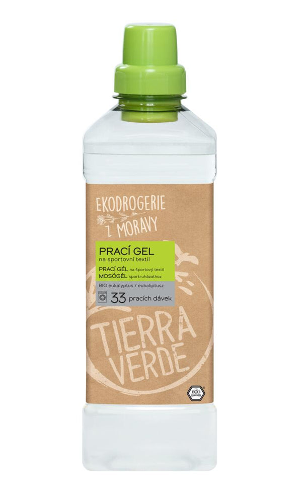 Tierra Verde Prací gel na funkční a sportovní textil s BIO eukalyptem