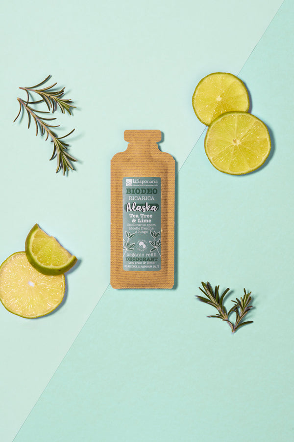 laSaponaria Náplň do roll-on deodorantu Alaska - Limeta & Šalvěj BIO (40 ml)