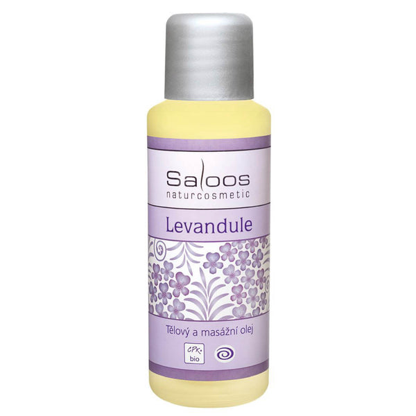 Saloos Tělový a masážní olej Levandule BIO (50 ml)