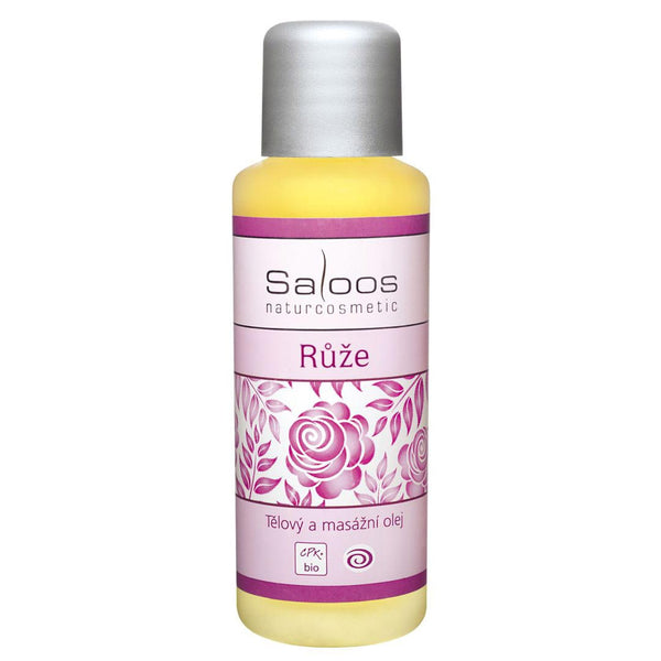 Saloos Tělový a masážní olej Růže BIO (50 ml)
