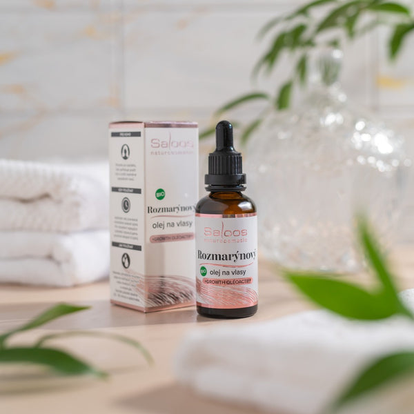 Saloos Rozmarýnový olej na vlasy BIO (50 ml)