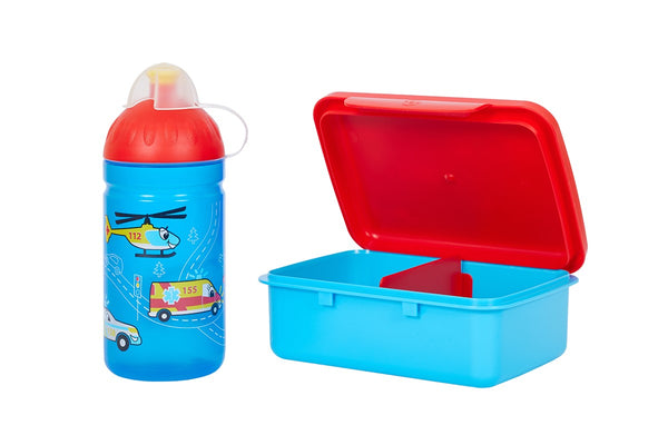 Zdravá lahev SET boxu a lahve 0,5 l - Záchranáři