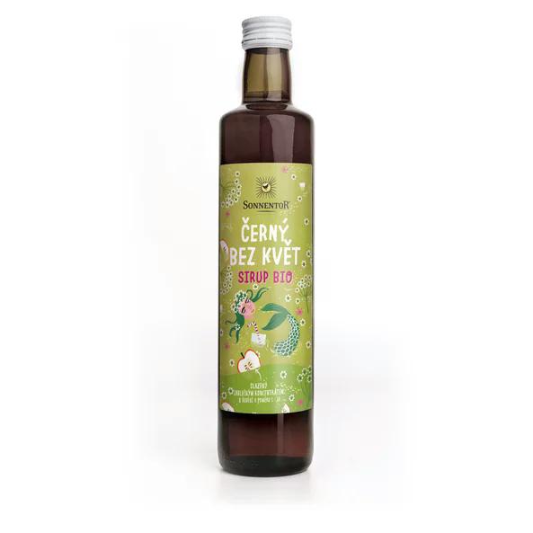 Sonnentor Sirup BIO - černý bez květ (500 ml)