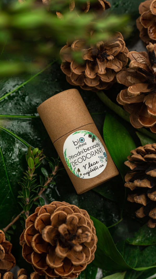Biorythme Tuhý deodorant bez sody V lese najde(š) se
