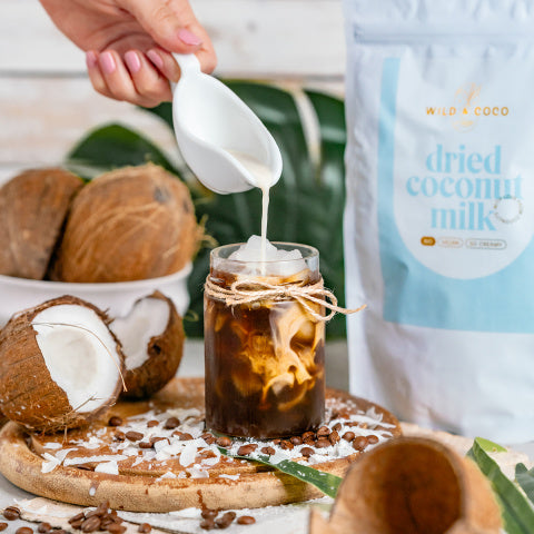 Wild & Coco Sušené kokosové mléko BIO (300 g)