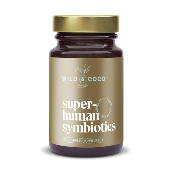 Wild & Coco Probiotika Superhuman Symbiotics (30 kapslí)