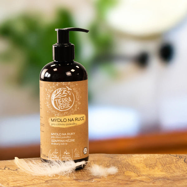 Tierra Verde Tekuté mýdlo na ruce - citlivá pokožka